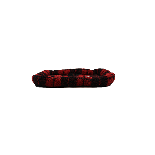 RUFF LOVE CRATE BED BOLSTER STYLE BUFFALO PLAID 18" X 12" DOG BED