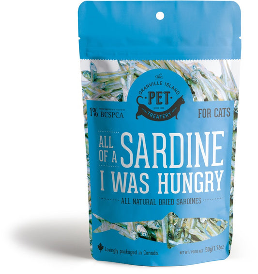 The Granville Island Pet All of a Sardine I was Hungry Cat Treats, 1.76-oz (Size: 1.76-oz, Size: 1.76-oz)