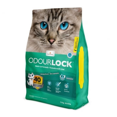 Intersand OdourLock Calming Breeze Cat Litter, 12-kg (Size: 12-kg)