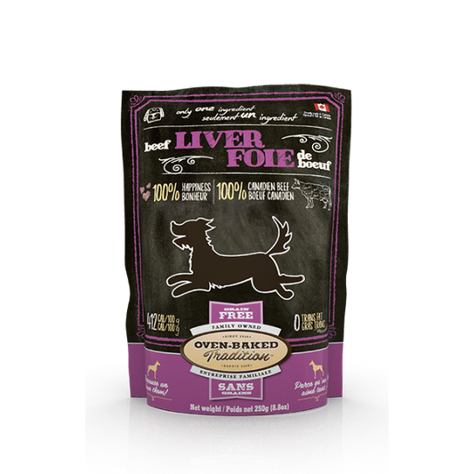 Oven-Baked Tradition Dehydrated Beef Liver Dog 250g