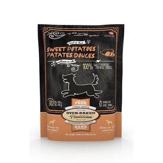 Oven-Baked Tradition Grain-Free Sweet Potato Dog Treats, 12.2-oz (Size: 12.2-oz)