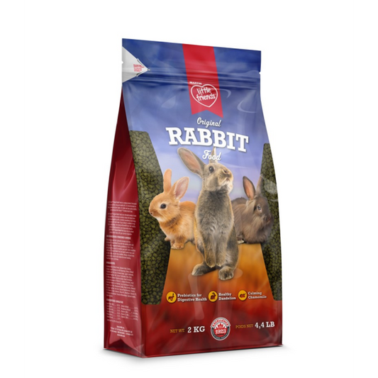 Martin Little Friends Original Dry Rabbit Food, 2-kg (Size: 2-kg)