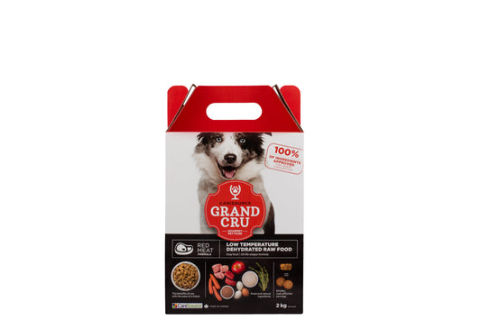 CaniSource Grand Cru Red Meat Formula Dehydrated Dog Food, 2-kg (Size: 2-kg)