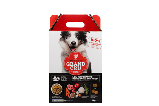 CaniSource Grand Cru Red Meat Formula Dehydrated Dog Food, 5-kg (Size: 5-kg)