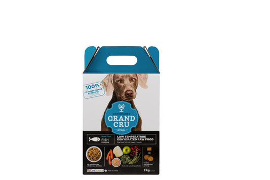CaniSource Grand Cru Fish Formula Grain-Free Dehydrated Dog Food, 2-kg (Size: 2-kg)