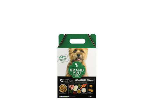 CaniSource Grand Cru Surf & Turf Formula Dehydrated Dog Food, 2-kg (Size: 2-kg)