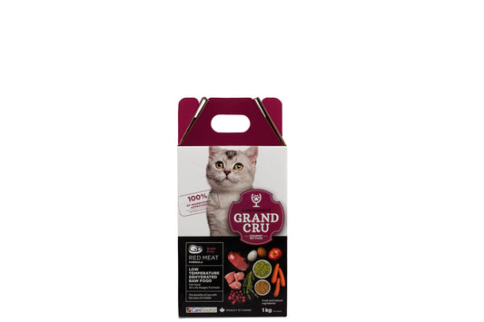 CaniSource Grand Cru Red Meat Formula Grain-Free Dehydrated Cat Food, 1-kg (Size: 1-kg)