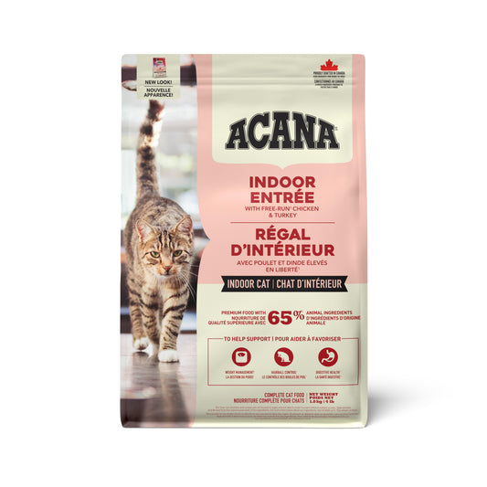 ACANA Indoor Entrée Dry Cat Food, 1.8-kg (Size: 1.8-kg)