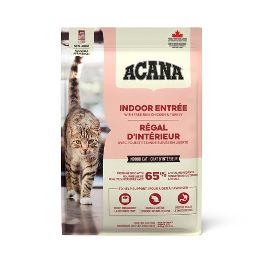 ACANA Indoor Entrée Dry Cat Food, 4.5-kg (Size: 4.5-kg)
