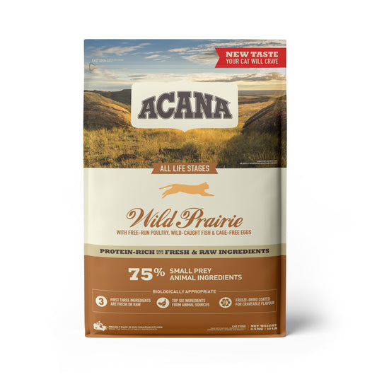 ACANA Wild Prairie Dry Cat Food, 4.5-kg (Size: 4.5-kg)