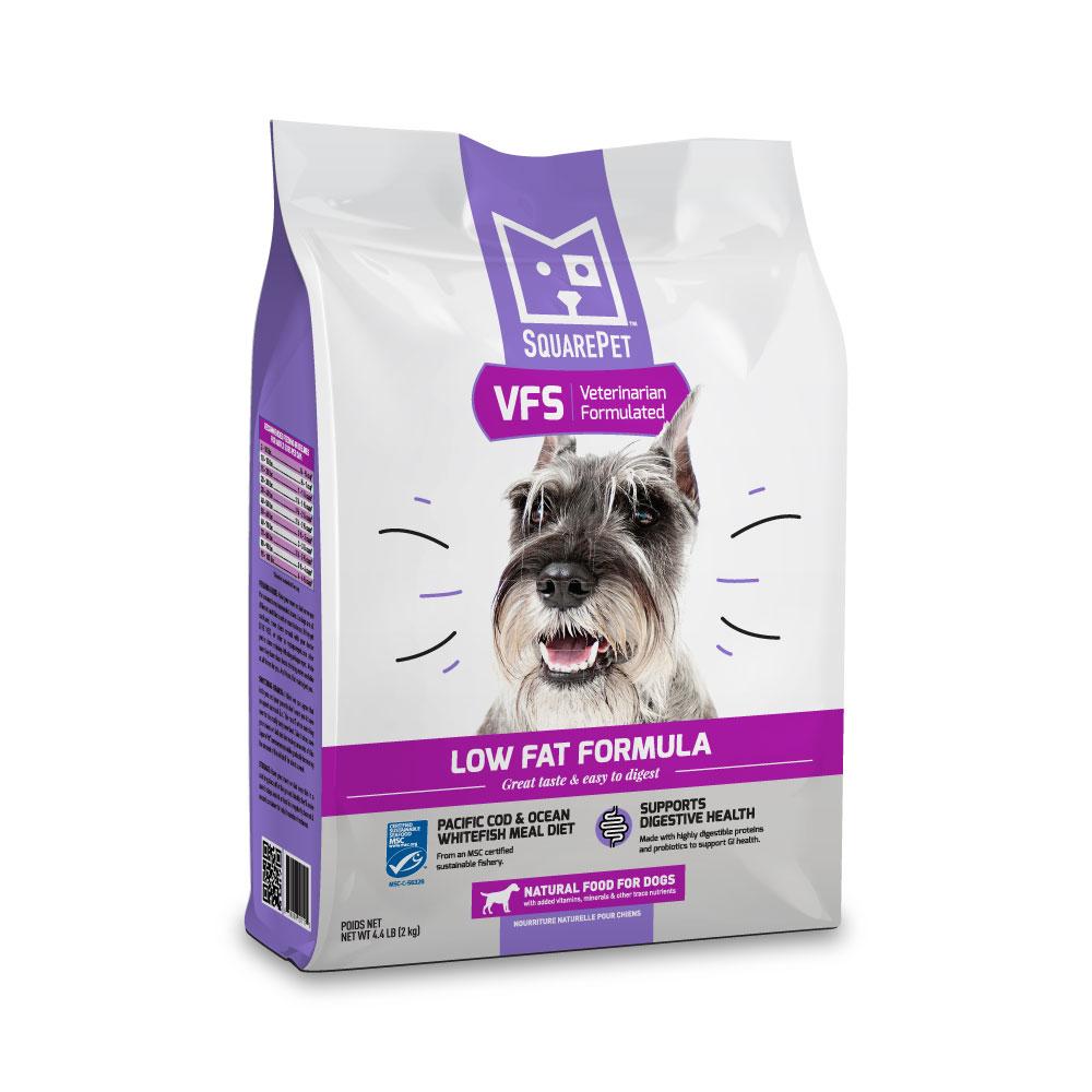 SquarePet VFS Low Fat Formula Dry Dog Food 4.4 lb Size 4.4 lb