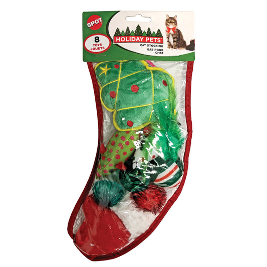 Ethical Pet Spot Holiday Cat Stocking, Small (Size: Small)