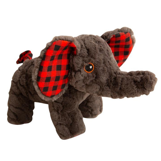 Snugarooz Eli the Elephant Dog Toy, 11-in (Size: 11-in)