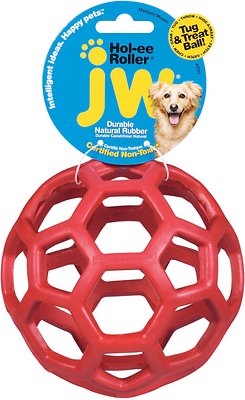 JW Pet Hol-ee Roller Dog Toy, Color Varies, Medium (Size: Medium)
