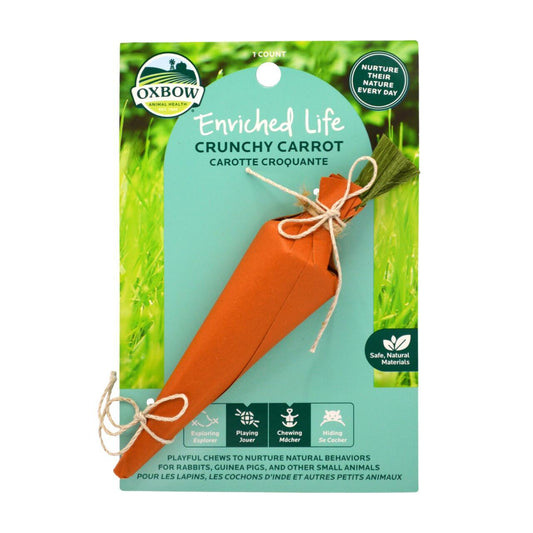 Oxbow Enriched Life Crunchy Carrot Chew Small Animal Toy
