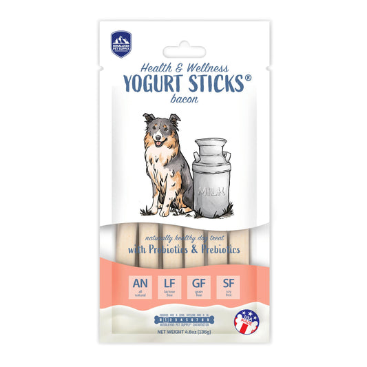 Himalayan Pet Supply Health & Wellness Yogurt Sticks Bacon Dog Treats, 4.8-oz (Size: 4.8-oz)