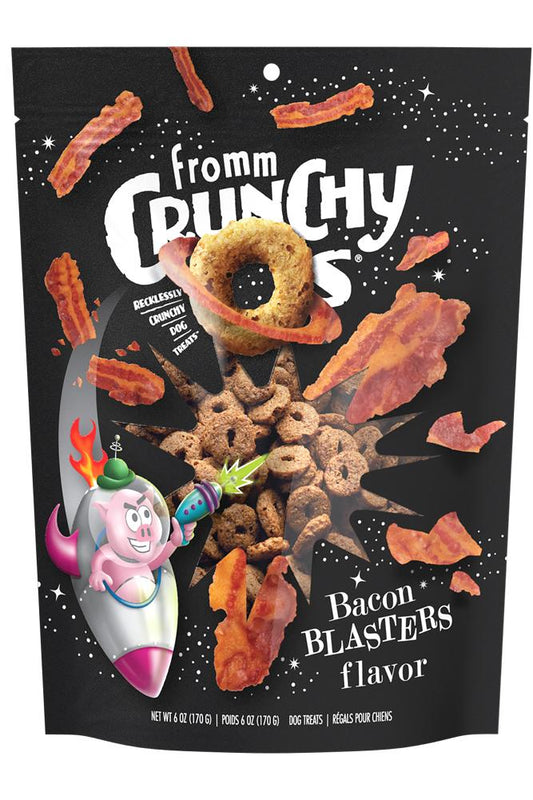 Fromm Crunchy O's Bacon Blasters Dog Treats, 6-oz (Size: 6-oz)