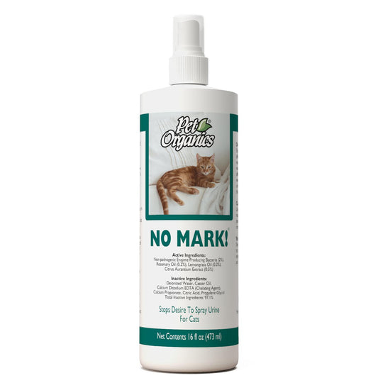 NaturVet Pet Organics No Mark! Spray for Cats, 16-oz (Size: 16-oz)