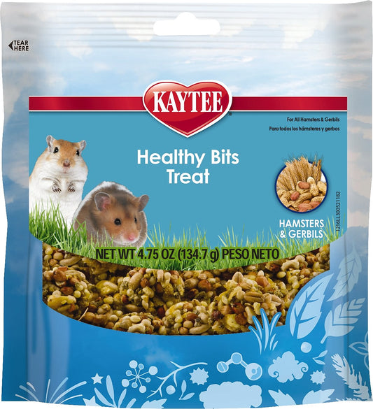 Kaytee Forti-Diet Pro Health Healthy Bits Hamster & Gerbil Treats, 4.75-oz