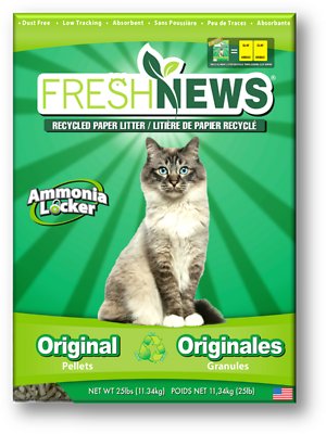 Fresh News Cat Litter, 25-lb (Size: 25-lb)