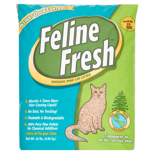 Feline Fresh Pellet Cat Litter, 20-lb (Size: 20-lb)