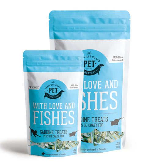 The Granville Island Pet With Love and Fishes Sardines, 90-grams (Size: 90-grams)