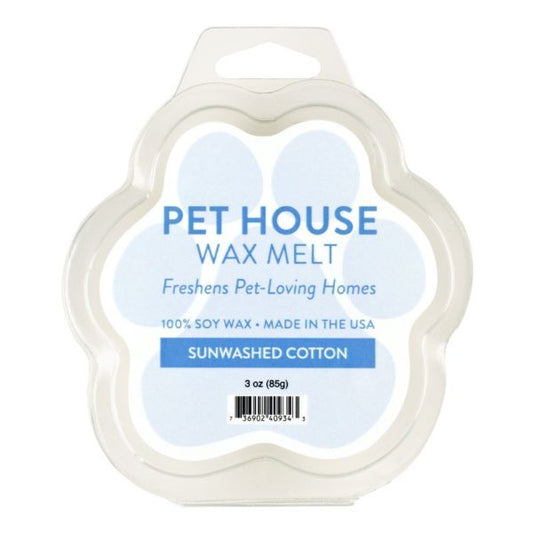 Pet House Year Round Wax Melts, Sunwashed Cotton, 3-oz (Size: 3-oz)