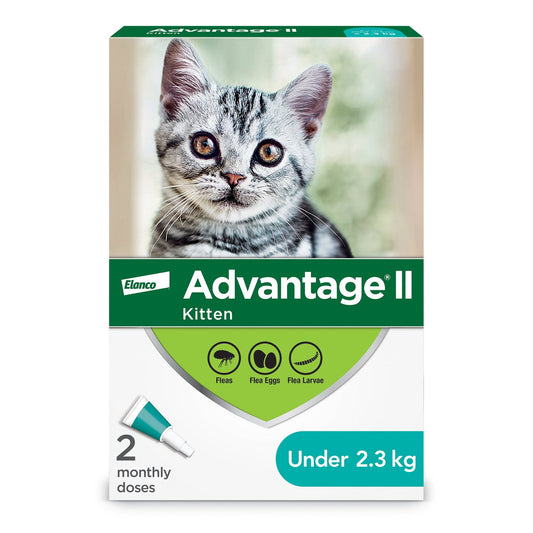 Advantage II Kitten 2ds <2.3kg