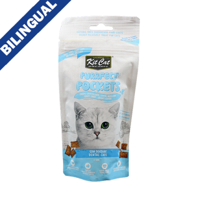 Kit Cat® Purrfect Pockets Dental Care Cat Treat 60g