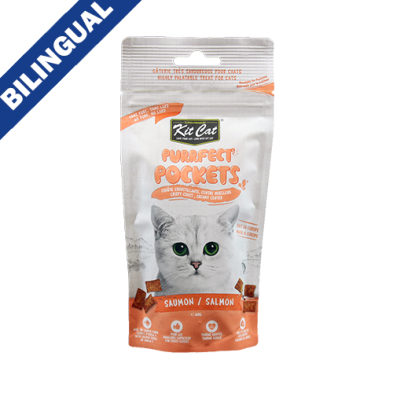 Kit Cat® Purrfect Pockets Salmon Cat Treat 60g