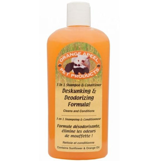 Orange aPEEL Deskunking & Deodorizing Dog Shampoo & Conditioner, 500-mL (Size: 500-mL)