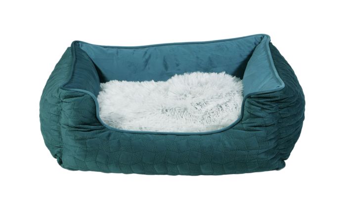 Bud'z - Cuddler Bed Cosmos - Large  - Opal Green -  Dog/Cat - 70x60x22cm