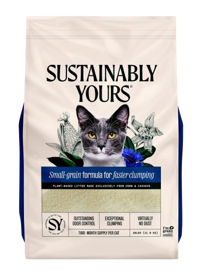 Sustainably Yours Natural Multi-Cat Plus Litter, 26-lb (Size: 26-lb)