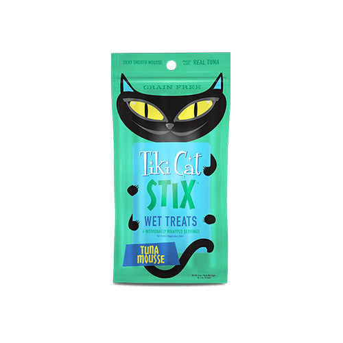 Tiki Cat Stix Tuna Mousse Cat Treat, 6-pack