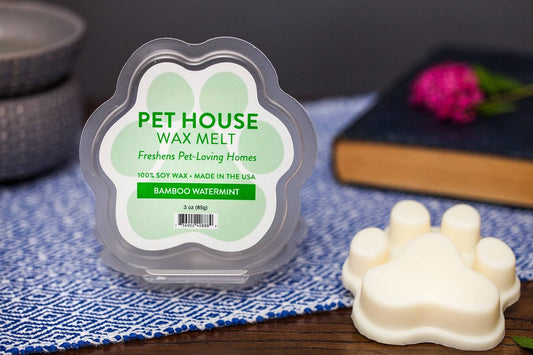 Pet House Year Round Wax Melts, Bamboo Watermint, 3-oz (Size: 3-oz)