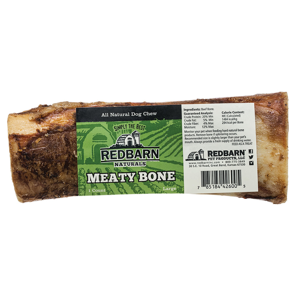 Redbarn Natural Meaty Bone Dog Treats, Large (Size: Large)