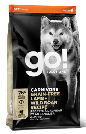 Go! Solutions Carnivore Lamb + Wild Boar Grain-Free Dry Dog Food, 22-lb (Size: 22-lb)