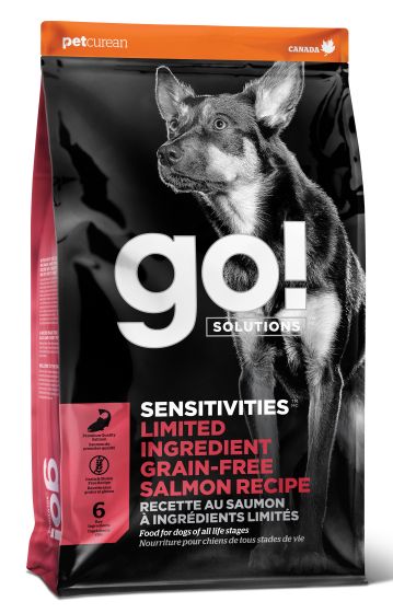 Go! Solutions Sensitivities Limited Ingredient Salmon Grain-Free Dry Dog Food, 12-lb (Size: 12-lb)