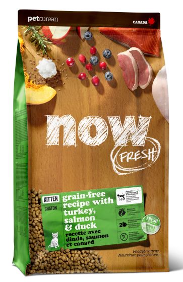 NOW FRESH Kitten Recipe Grain-Free Dry Cat Food, 8-lb (Size: 8-lb)