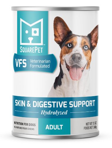 SquarePet VFS Cans Canine Skin & Digestive Support, 13oz