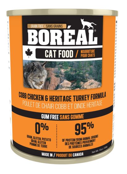 Boreal Cobb Chicken And Heritage Turkey Cat Can | 369g