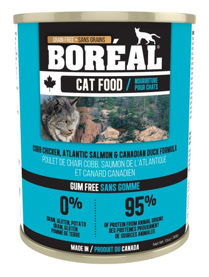 Boreal Cobb Chicken Atlantic Salmon And Canadian Duck Cat Can | 369g