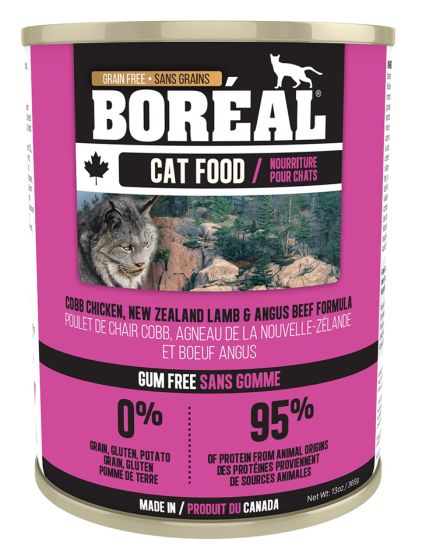 Boreal Cobb Chicken New Zealand Lamb And Angus Beef Cat Can | 369g