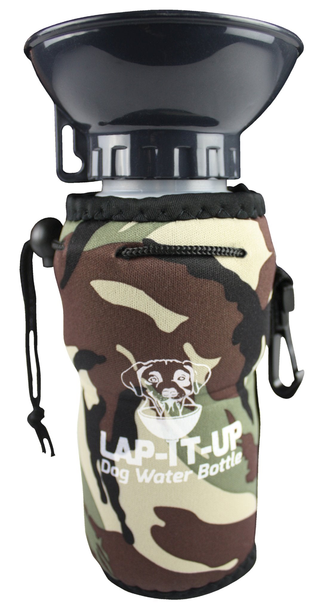 LAP-IT-UP Dog Water Bottle, Camo