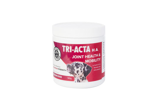 Tri-Acta H.A. Maximum Strength Joint Health Supplement for Medium Dogs, 140-gram (Size: 140-gram)