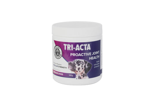 Tri-Acta Regular Strength Joint Health Supplement for Medium Dogs, 140-gram (Size: 140-gram)
