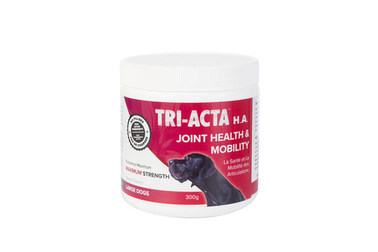 Tri-Acta H.A. Maximum Strength Joint Health Supplement for Large Dogs, 300-gram (Size: 300-gram)