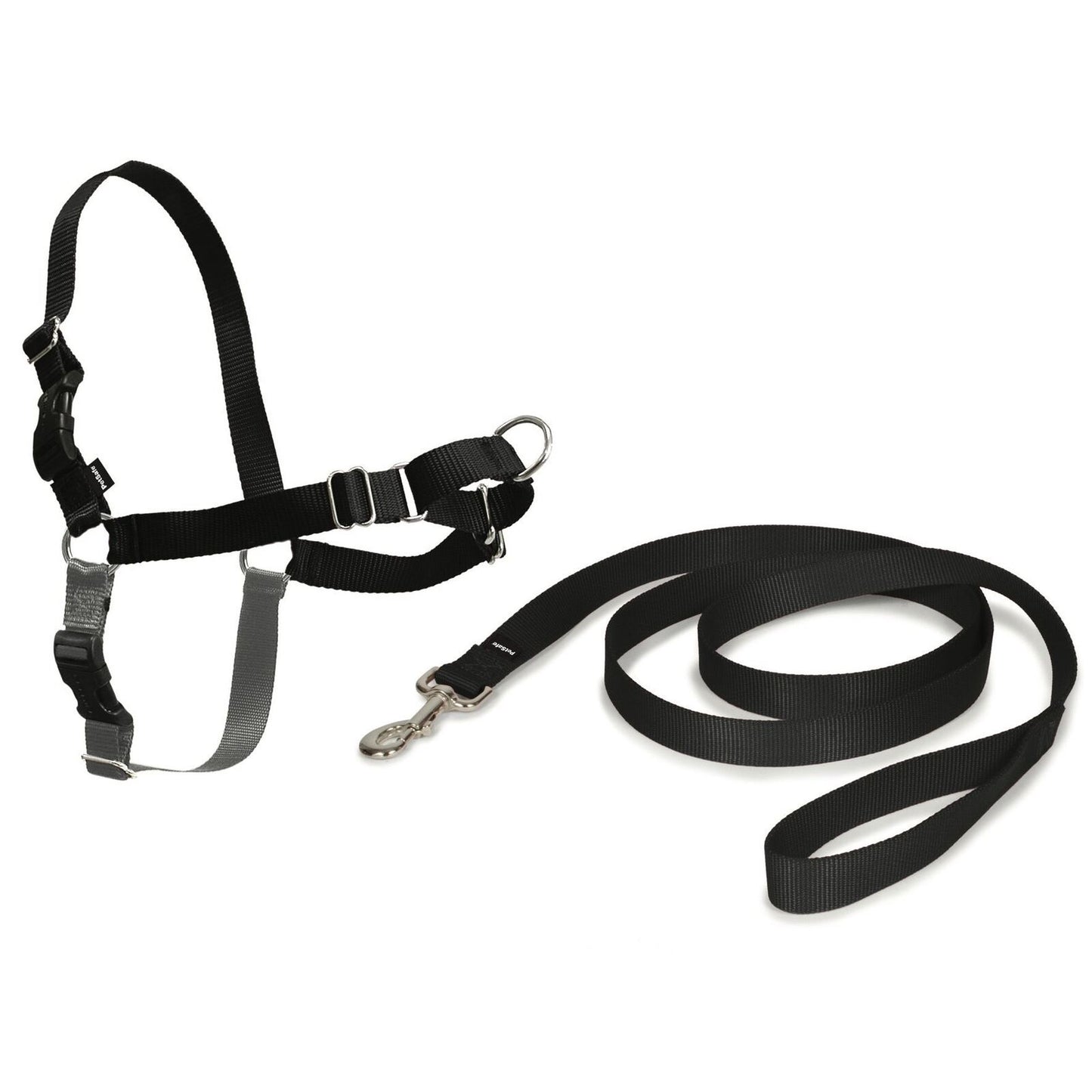 PetSafe Easy Walk Dog Harness & Lead, Black, Medium/Large (Size: Medium/Large)