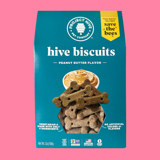Project Hive™- Hive Peanut Butter Biscuits - 12oz
