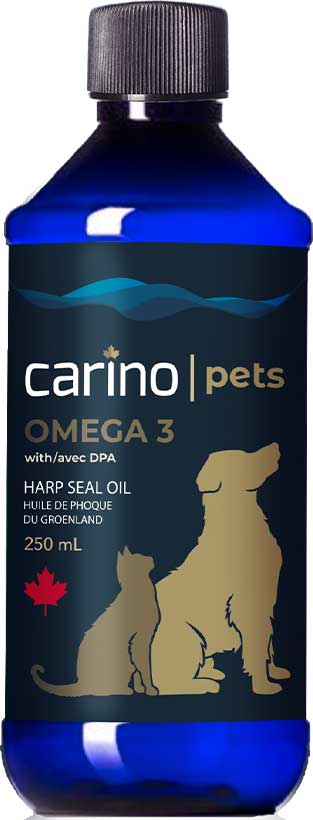 Carino Pets Omega-3 Harp Seal Oil Dog & Cat Supplement, 500-mL